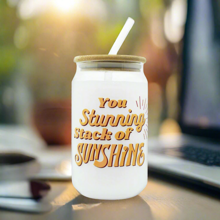 Stack of Sunshine- Coffee Jar