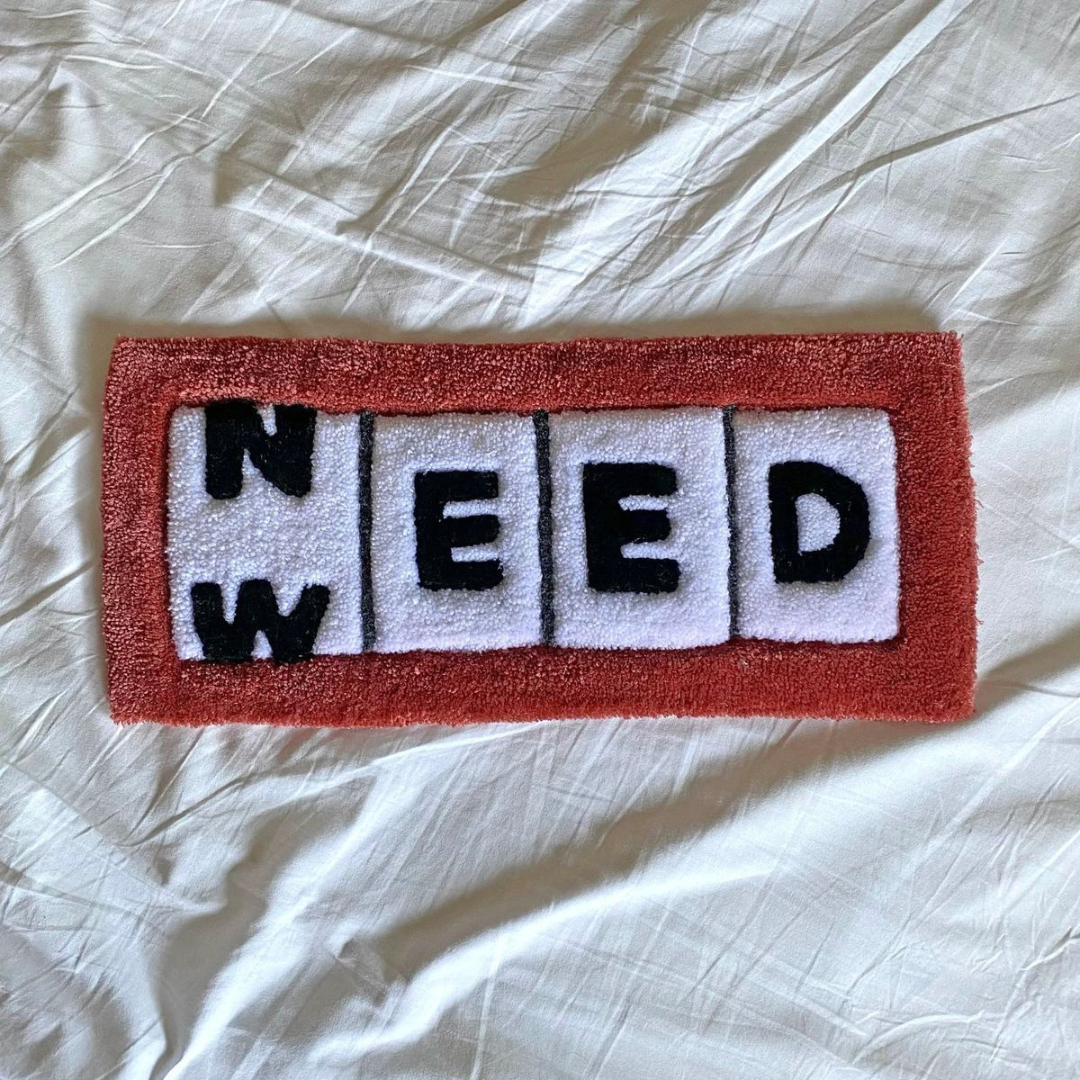 Need Weed Keyboard Rug