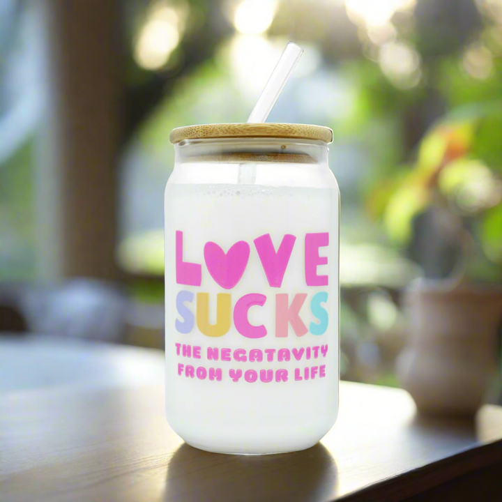 Love Sucks Coffee Jar