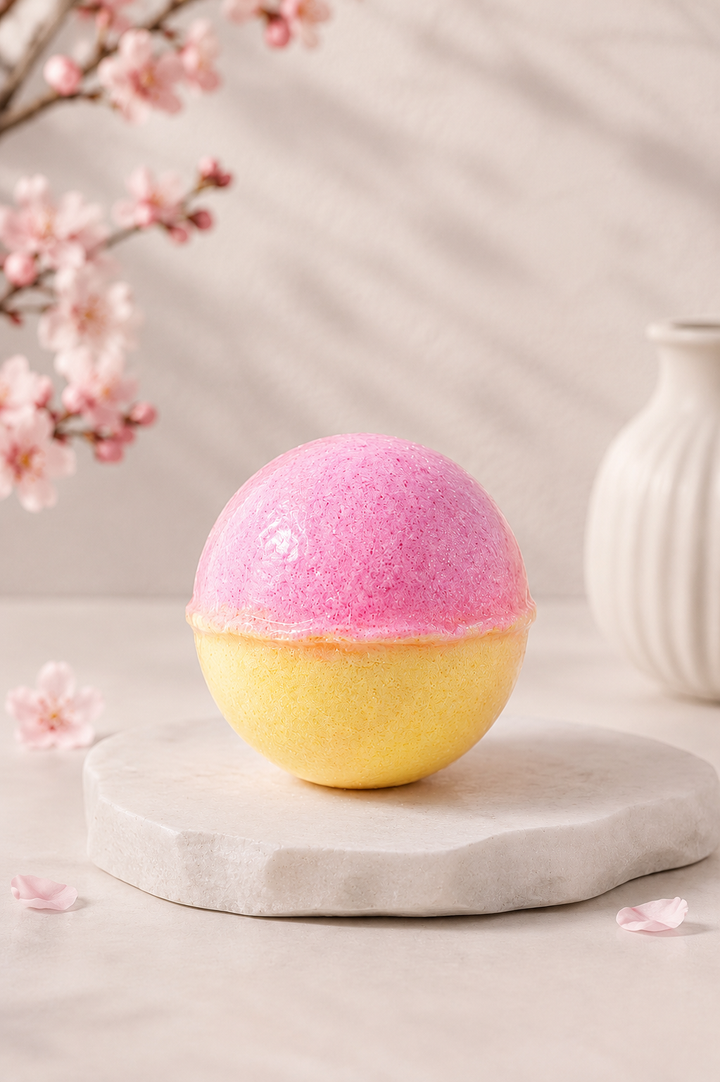 Japanese Cherry Blossom Bath Bomb
