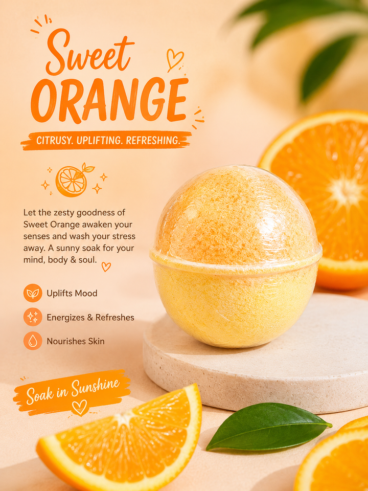 Sweet Orange Bath Bomb
