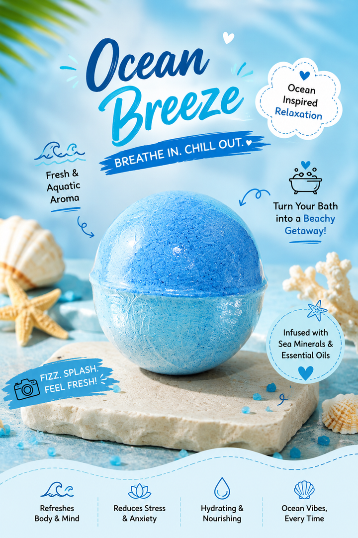 Ocean Breeze Bath Bomb