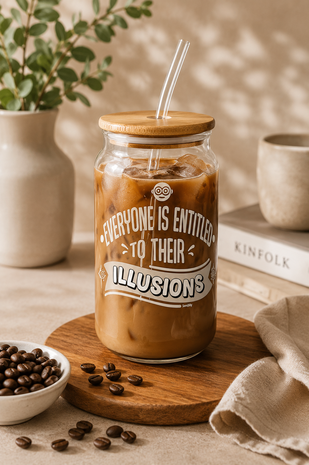 Illusions Coffee Jar