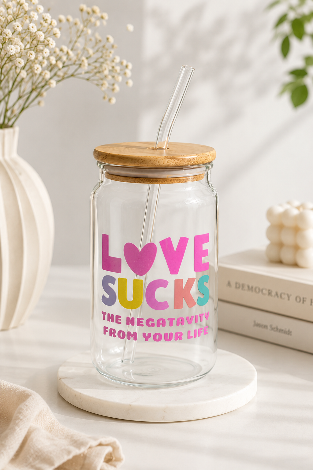 Love Sucks Coffee Jar
