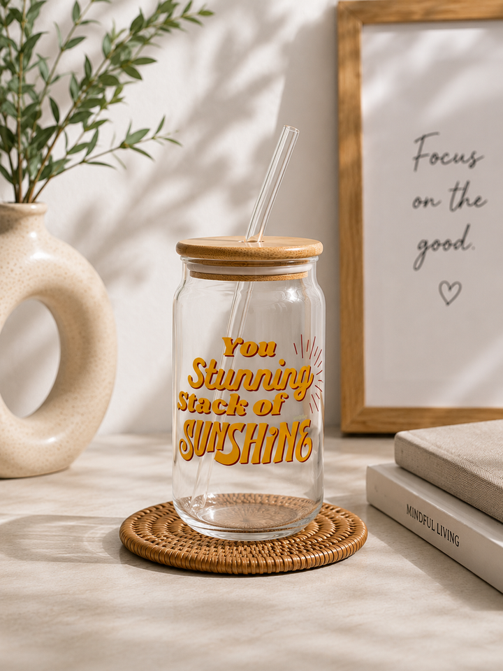 Stack of Sunshine- Coffee Jar