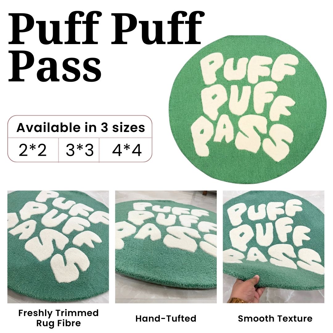 Puff Puff Pass Rug