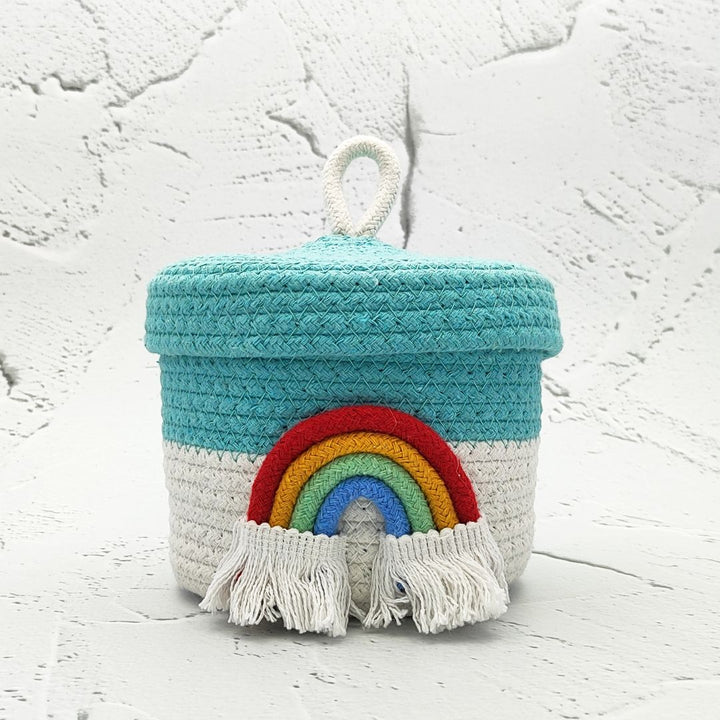 Mini Rainbow Basket 