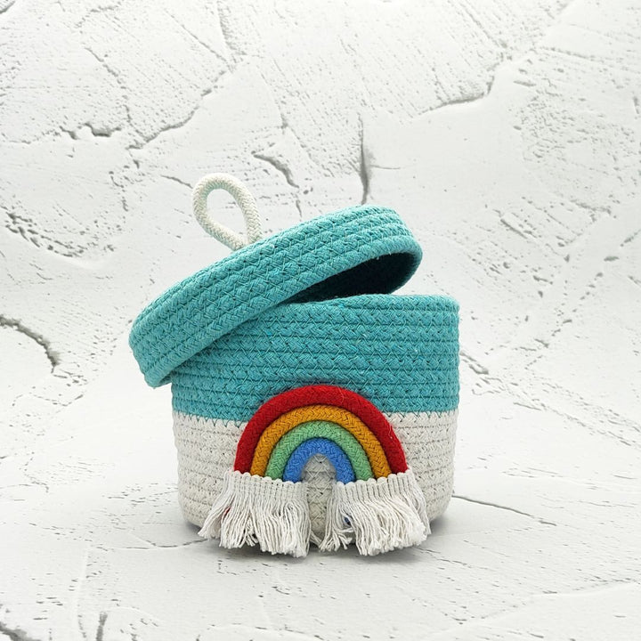 Mini Rainbow Basket 