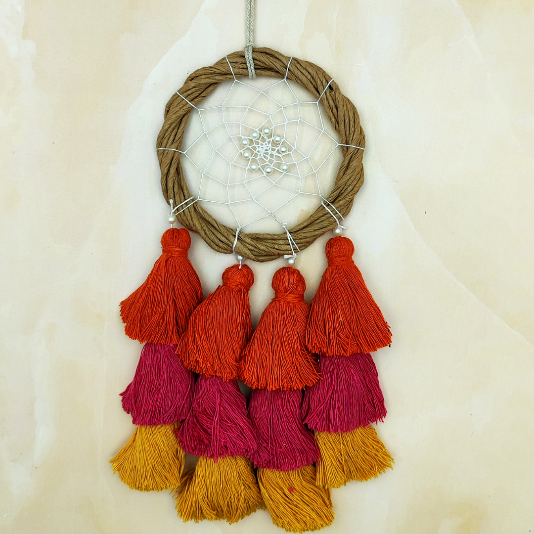 Tassled Dreamcatcher || Multicolor