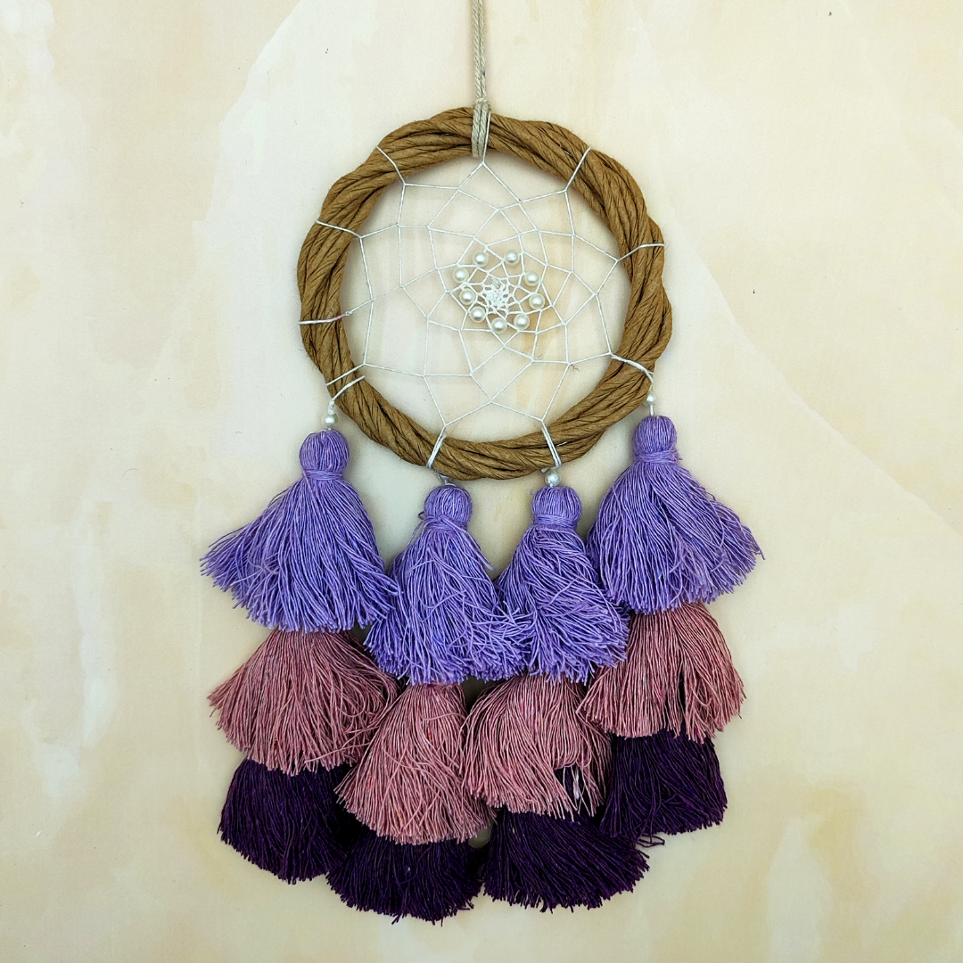 Tassled Dreamcatcher || Multicolor